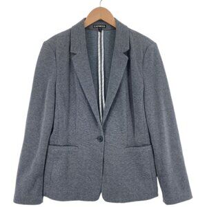 Grey Express Cotton Blazer Single Breasted
